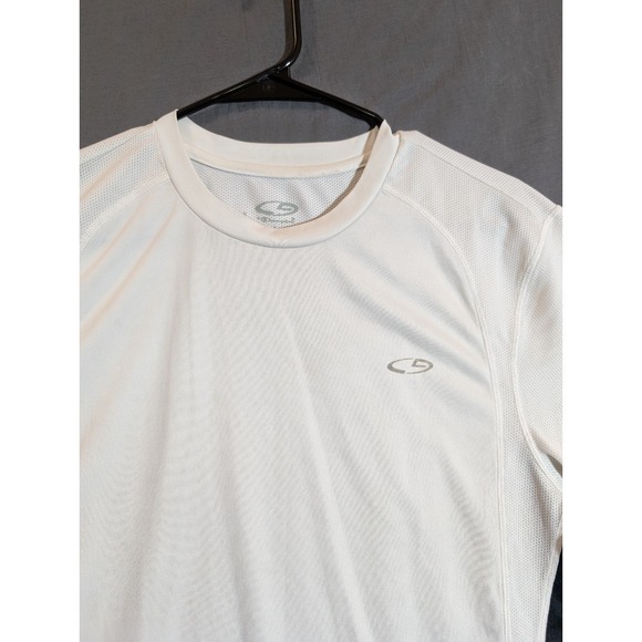 Champion Size Large Short Sleeve White Sports Shirt - Picture 2 of 12